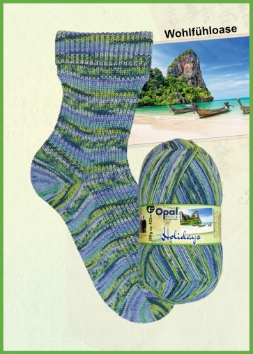 Opal Holidays "Wohlfuehloase" # 11241 4ply 100gr