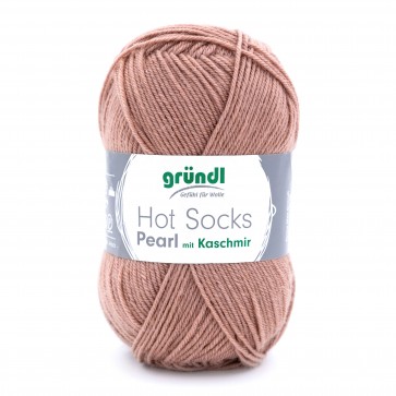 Gründl Hot Socks Pearl with cashmere 50gr. 4ply # 06 limited