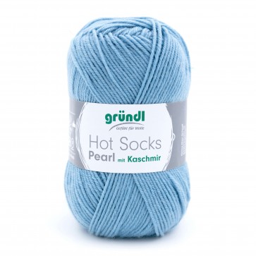 Gründl Hot Socks Pearl with cashmere 50gr. 4ply # 12 limited