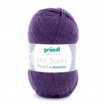 Gründl Hot Socks Pearl with cashmere 50gr. 4ply # 15 limited