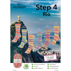 Austermann Step 4 Rio # 458 4ply 100gr 