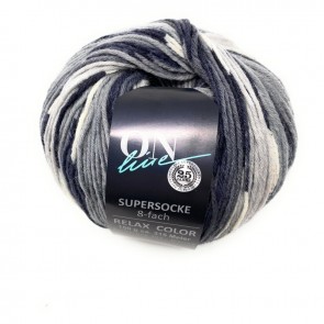 ONline Supersocke 150 Relax merino color # 2606 *8ply 