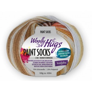 Woolly Hugs paint socks # 202 4ply 100gr