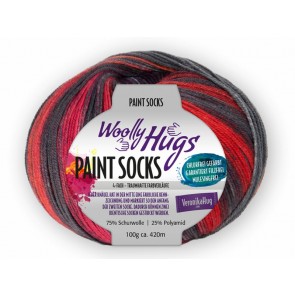 Woolly Hugs paint socks # 204 4ply 100gr